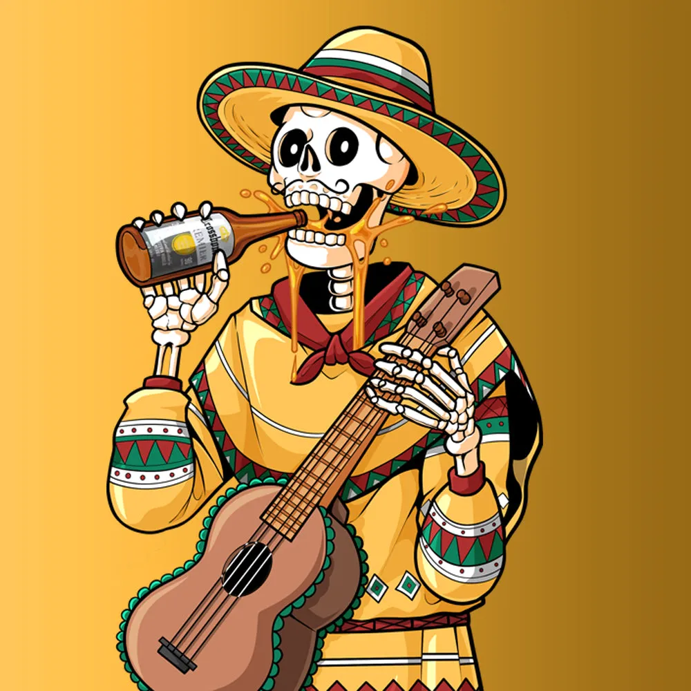 15MBK - Mexican Cerveza - Crossbones