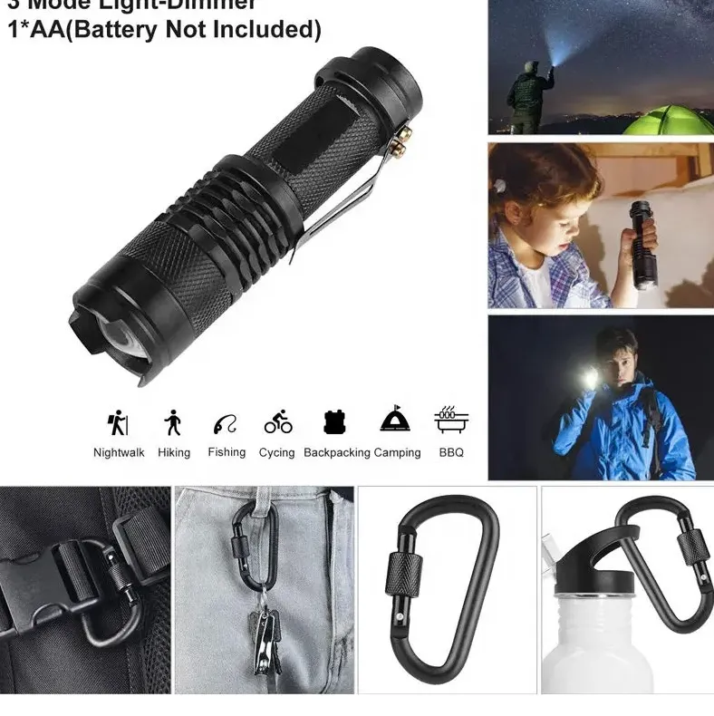 16-In-1 Outdoor Tactical Survival Camping Multi-Functional Kit