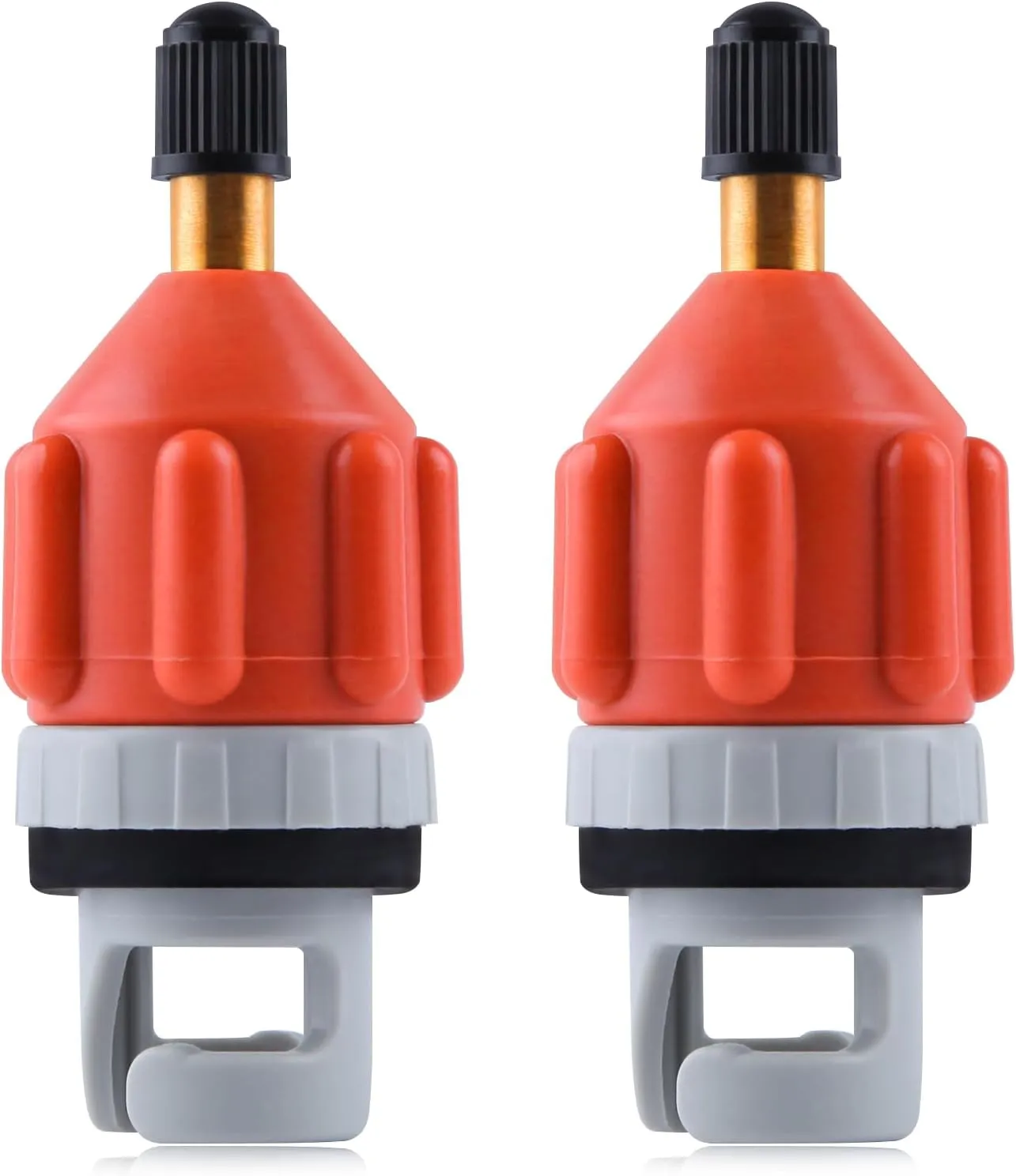 2Pcs Inflatable Boat SUP Pump Adapter Premium Conventional Air Adapter Sturdy SUP Air Adapter Quickly Inflation and Strong Sealing SUP Pump Adapter for Inflatable Boat, Paddleboard,Kayak