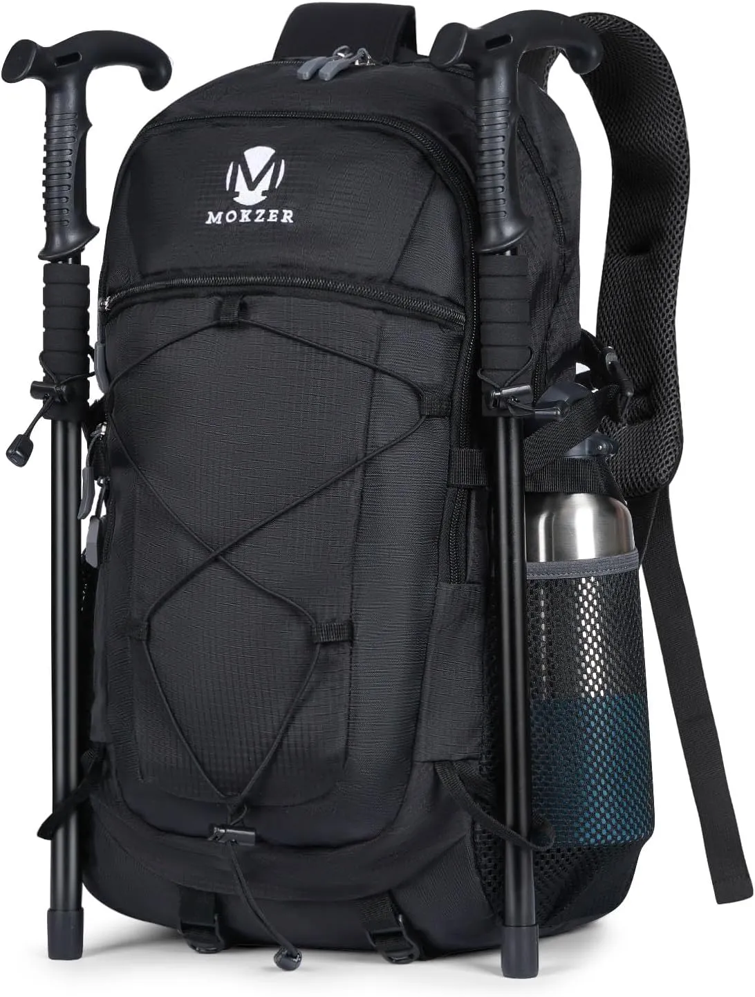 40L Hiking Backpack Lightweight Water Resistant Camping Outdoor Sport Trekking Travel Daypack for Men WomenBlack A