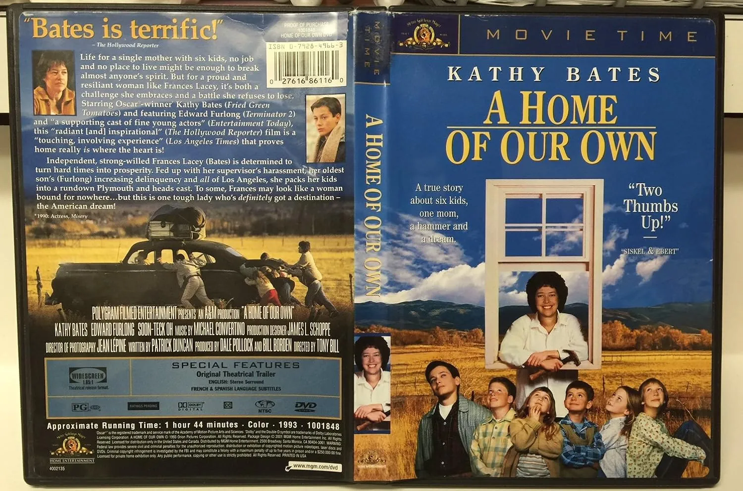 A Home of Our Own [DVD]