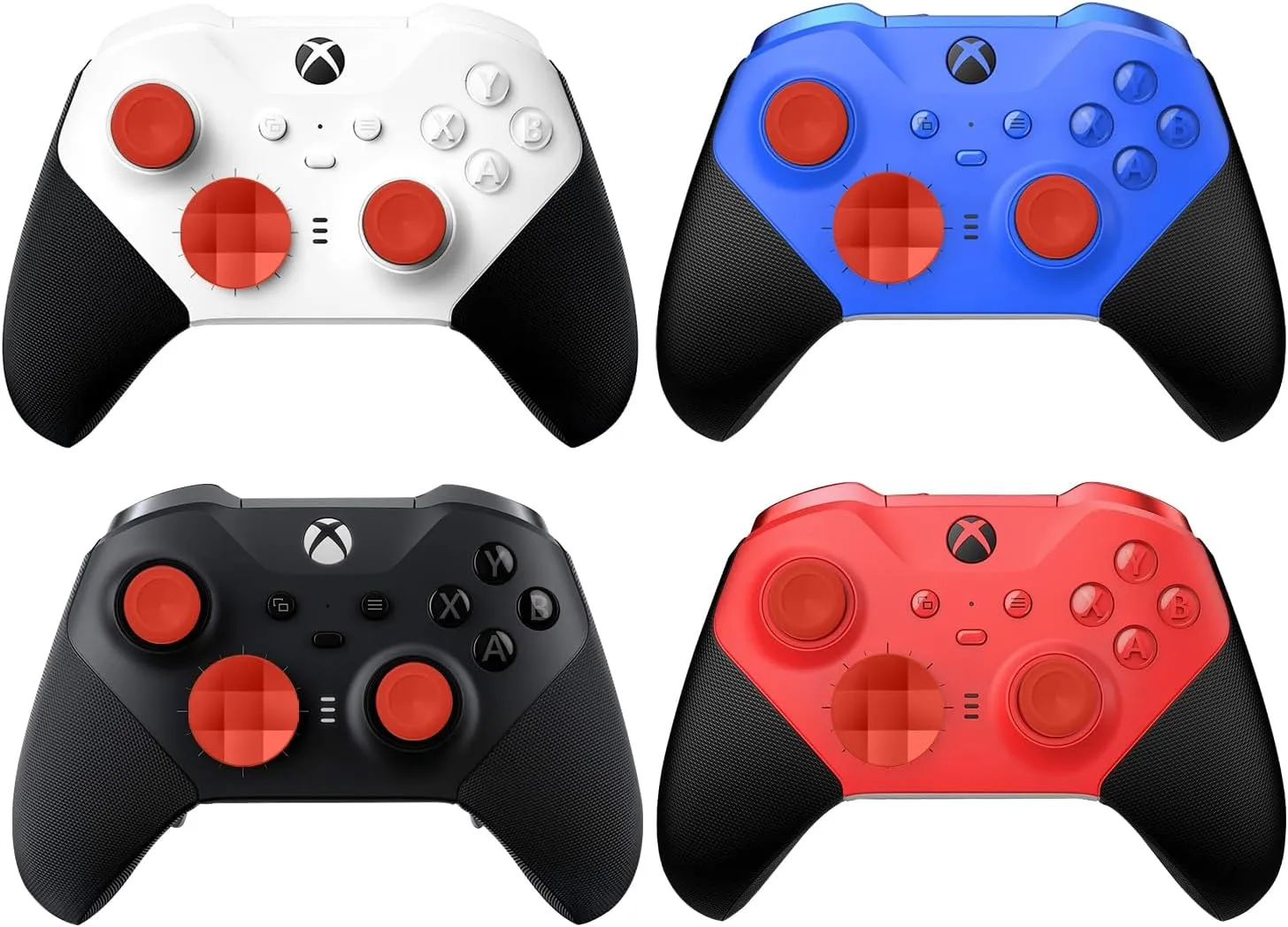 Accessories for Xbox Elite Controller Series 2-13 in 1 Replacement Paddles Thumbsticks Analog Sticks Joystick Parts Repair Kit Component Set with 2 D-Pads, 1 Tool