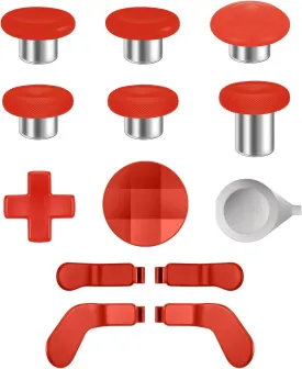Accessories for Xbox Elite Controller Series 2-13 in 1 Replacement Paddles Thumbsticks Analog Sticks Joystick Parts Repair Kit Component Set with 2 D-Pads, 1 Tool