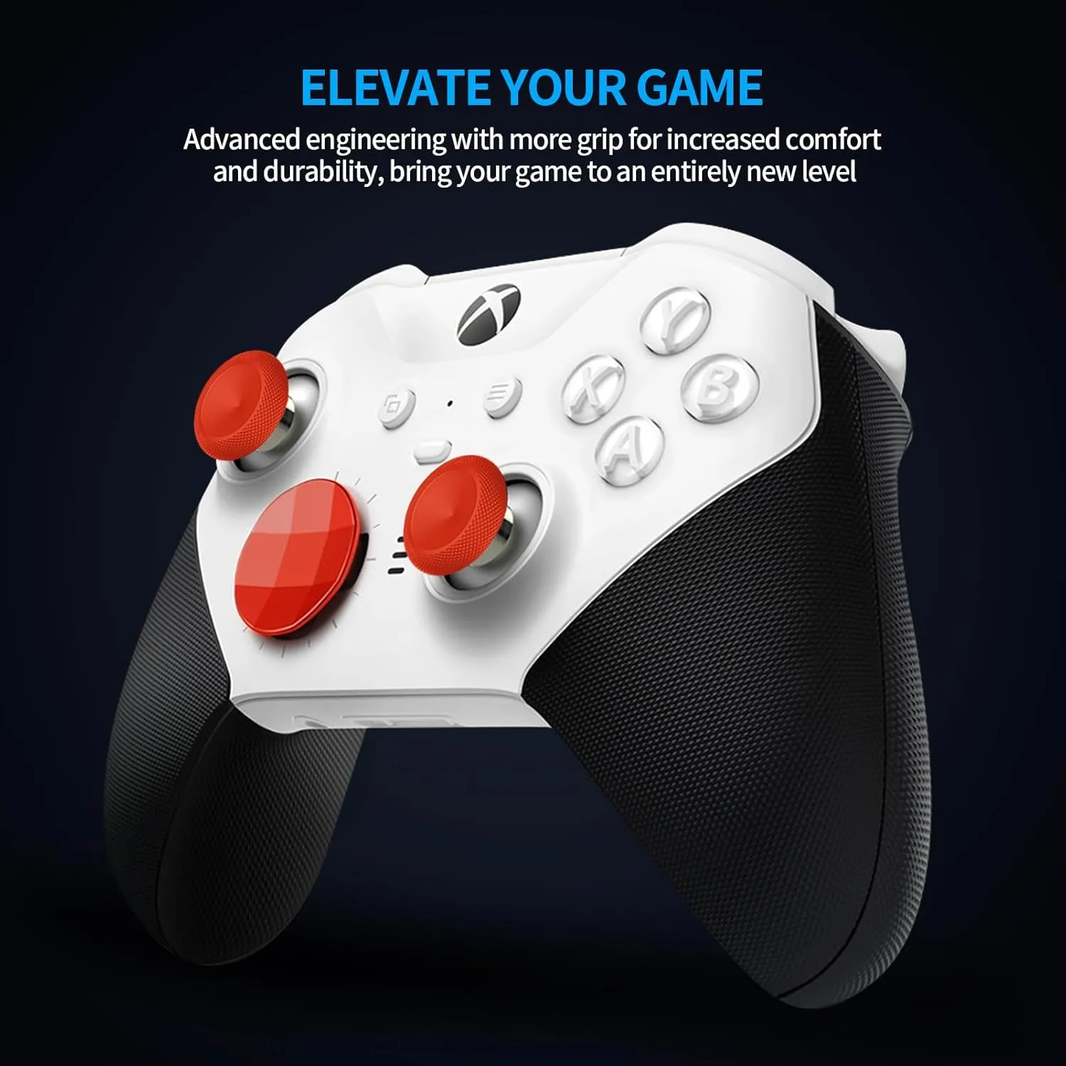 Accessories for Xbox Elite Controller Series 2-13 in 1 Replacement Paddles Thumbsticks Analog Sticks Joystick Parts Repair Kit Component Set with 2 D-Pads, 1 Tool