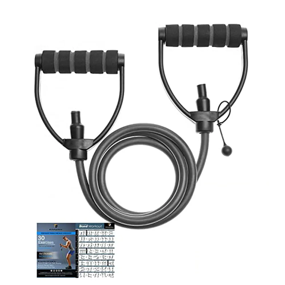 Adjustable Toning Tube Full Body Home Gym Resistance Tube