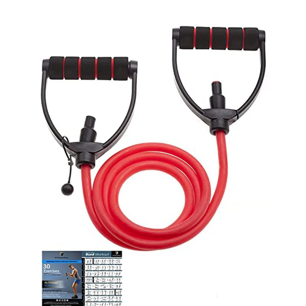 Adjustable Toning Tube Full Body Home Gym Resistance Tube