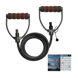 Adjustable Toning Tube Full Body Home Gym Resistance Tube