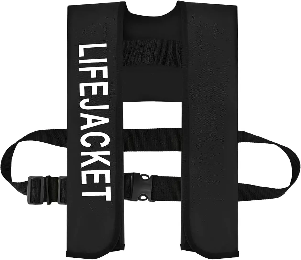Adult Automatic Kayaking Vest Water Sports Vest for Boating Fishing Kayaking Paddling