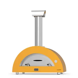 Alfa Ovens ALLEGRO Model 39" Wood Fired Pizza Oven Yellow FXALLE-LGIA-T