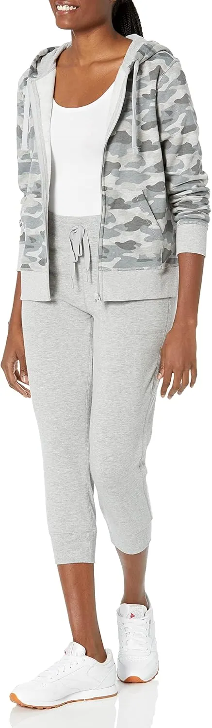 Amazon Essentials Women's Fleece Full-Zip Hoodie (Available in Plus Size)