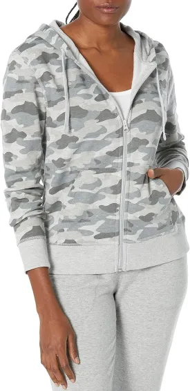 Amazon Essentials Women's Fleece Full-Zip Hoodie (Available in Plus Size)