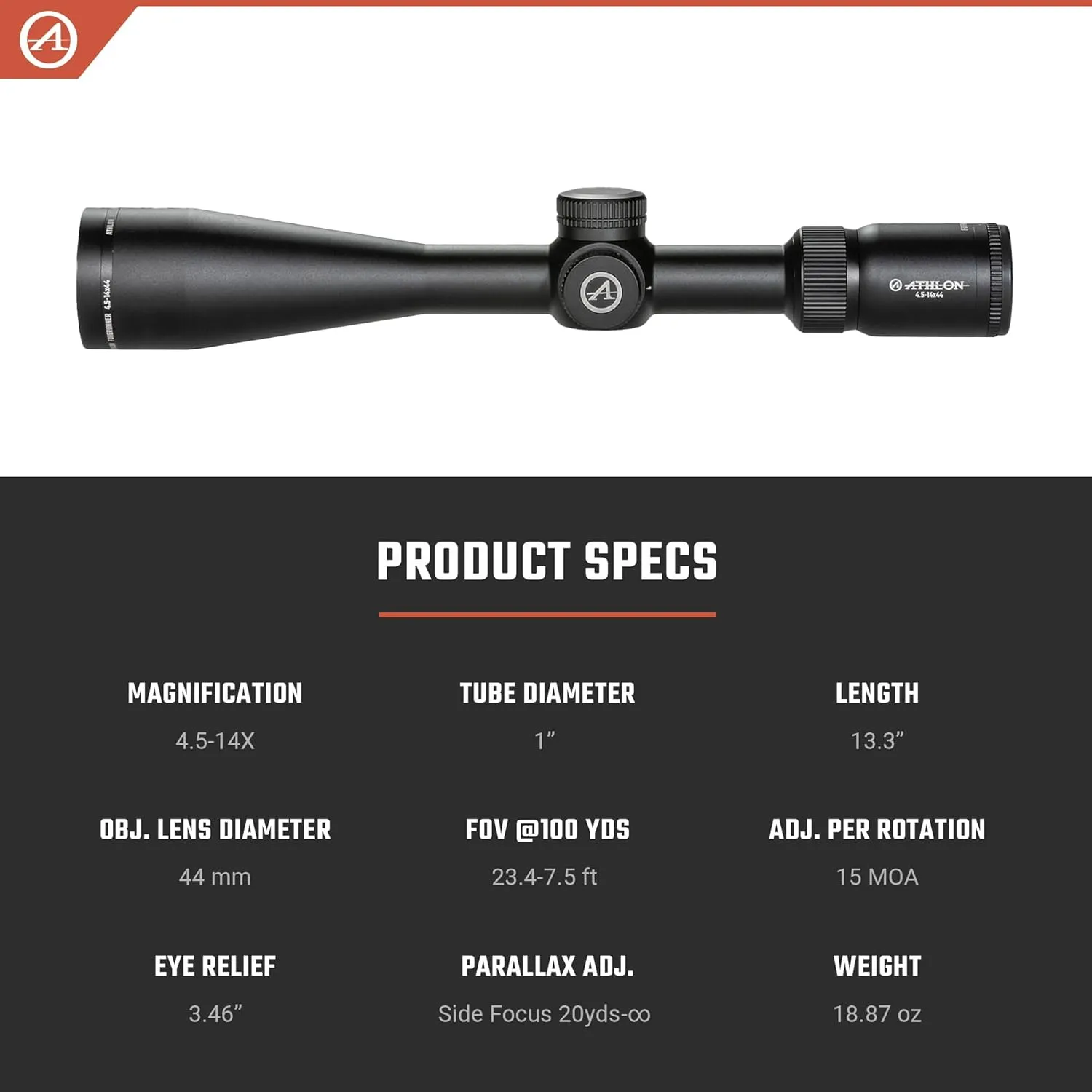 Athlon Optics Forerunner Rifle Scope