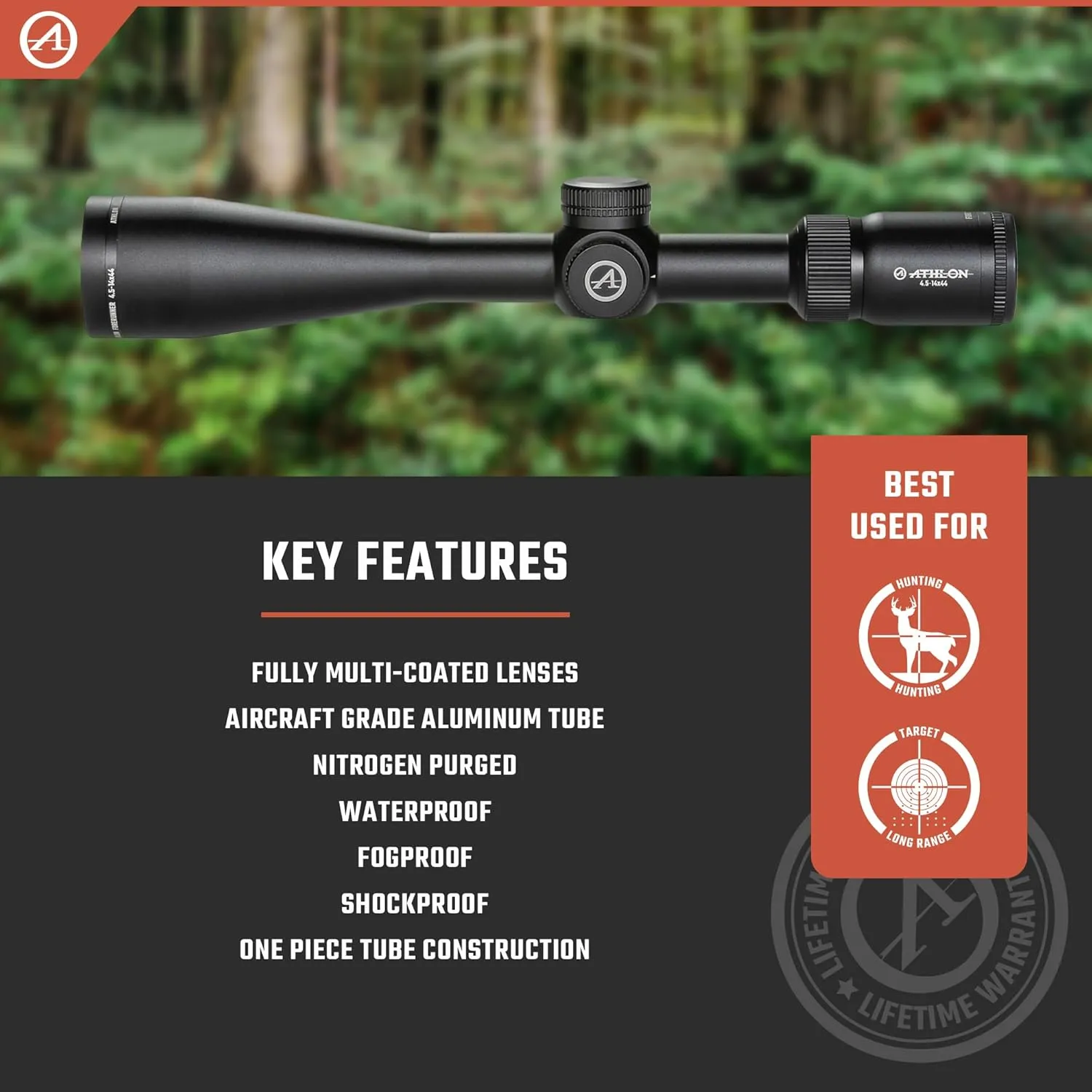 Athlon Optics Forerunner Rifle Scope