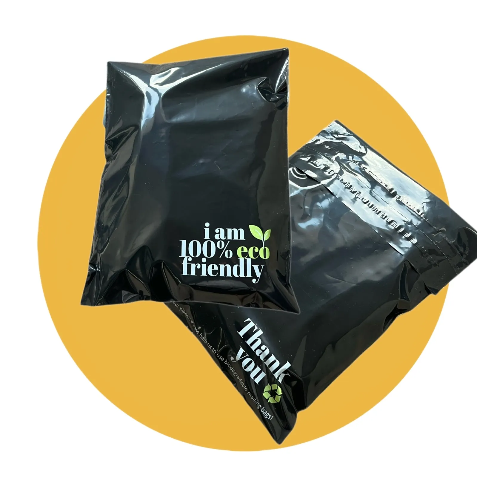Biodegradable Mailing Bags 100% with Double Peel & Seal Tape, 30 cm x 40 cm   7 cm 10 units