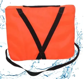 Boat Throwable Flotation Device 18x14in High Buoyancy Boat Throw Cushion with Strap Waterproof Throwable Flotation Device for Boating, Swimming, Rescue Boat Throwable Flotation Device