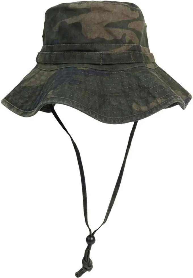 Bucket Hat Wide Brim UV Protection Sun Hat Boonie Hats Fishing Hiking Safari Outdoor Hats for Men and Women