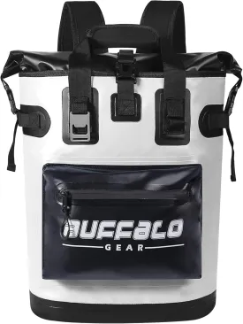 Buffalo Gear Cooler Backpack18L,30L Leakproof Camping Backpack Cooler Insulated Cooler for Picnic Beach Hiking Park Fishing