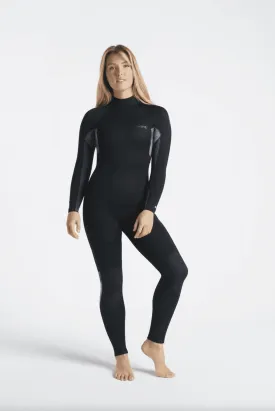 C-Skins Surflite 5/4mm Womens Winter Wetsuit Back Zip
