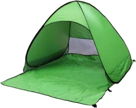 DECHOUS Portable Automatic Instant Beach Tent UV Protection Folding Sun Shelter for Outdoor Activities Pop Up Design for Camping Travel and Beach