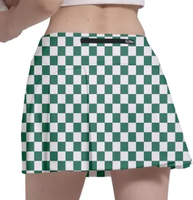 Dinosaur Women's Skorts Skirts High Waisted Golf Pleated Skirts for Running Pickleball Workout