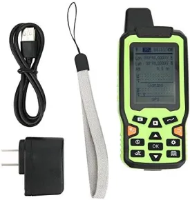 EM90 Handheld Land Area Meter GPS Navigation Track Handheld Land Surveying Equipment US Plug 100-240V for Forest Fish Pond