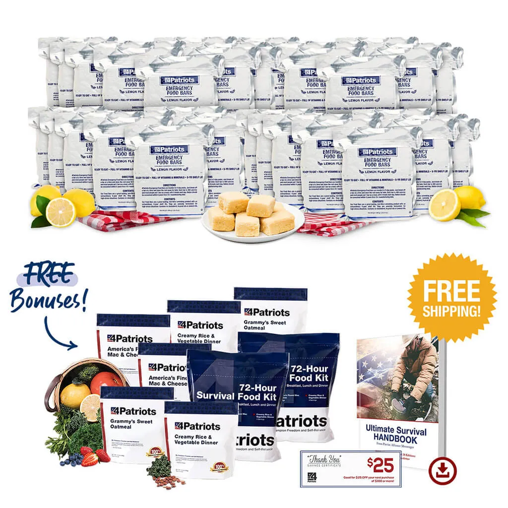 Emergency Food Ration Bars