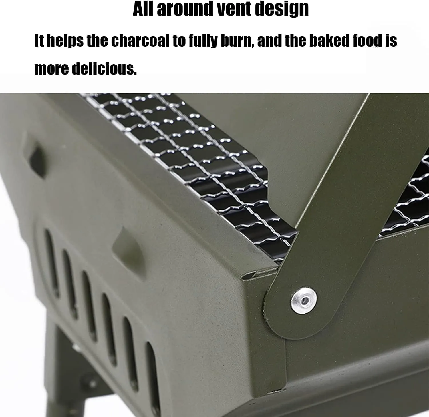 Folding Outdoor Portable Barbecue Grill