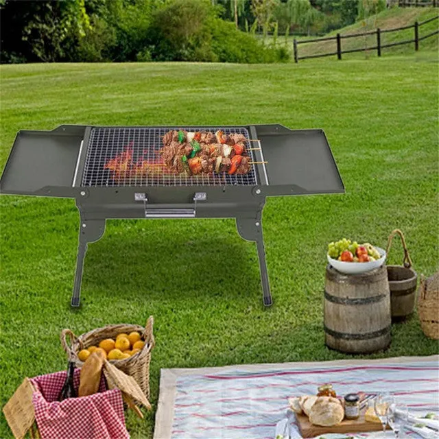 Folding Outdoor Portable Barbecue Grill