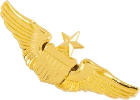 Framendino, Gold Air Force Senior Pilot Wing Badge Metal Aviator Wings Military USAF Pins