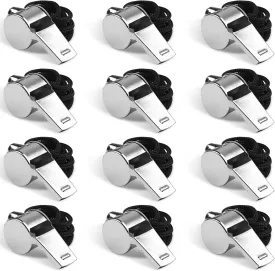 Fya Sports Whistle with Lanyard, Very Loud Stainless Steel Whistle, Ideal for Coaches, Referees, Personal Defense, and Recreation