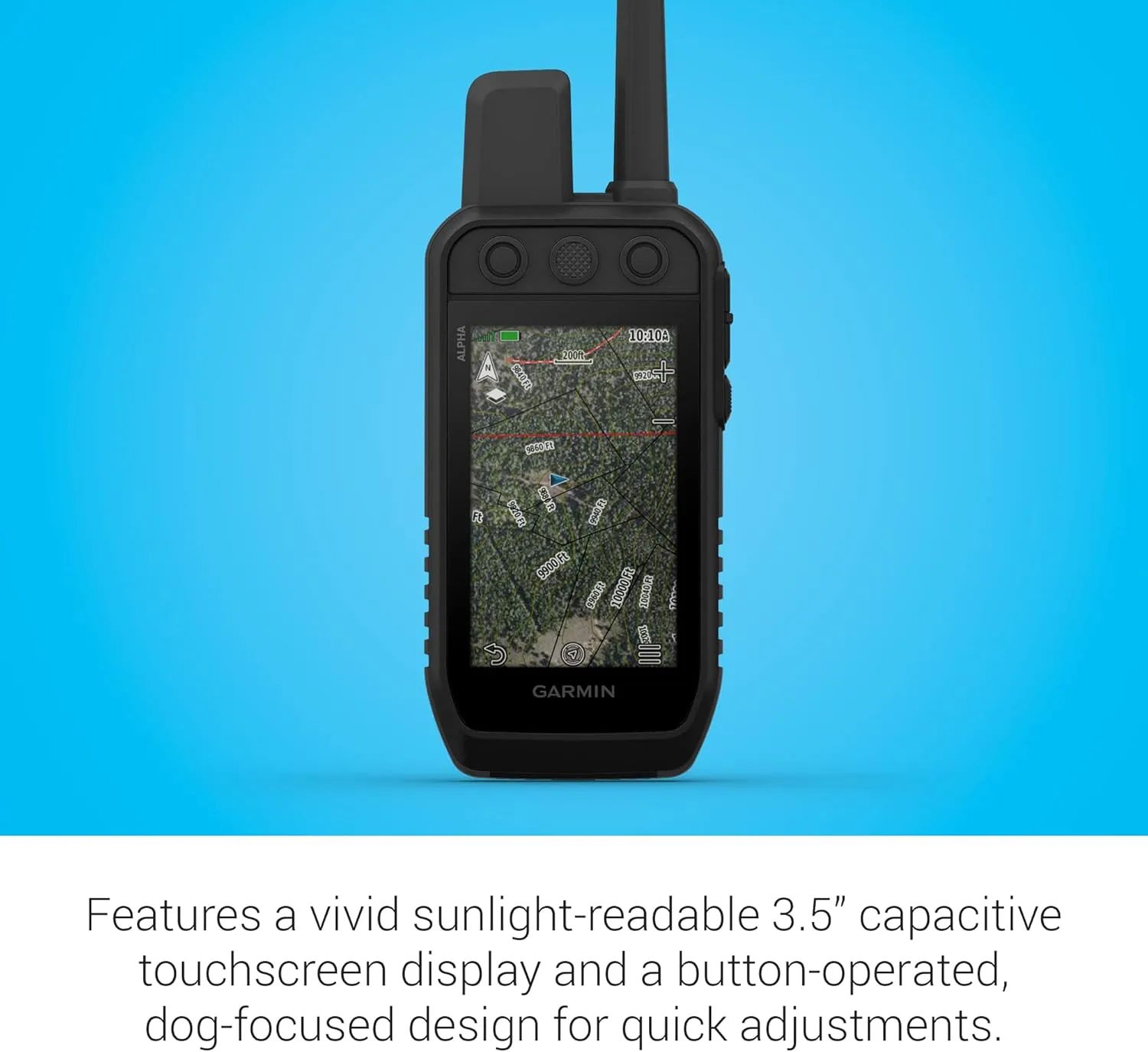 Garmin Alpha 300 Handheld, Advanced Tracking and Training Handheld