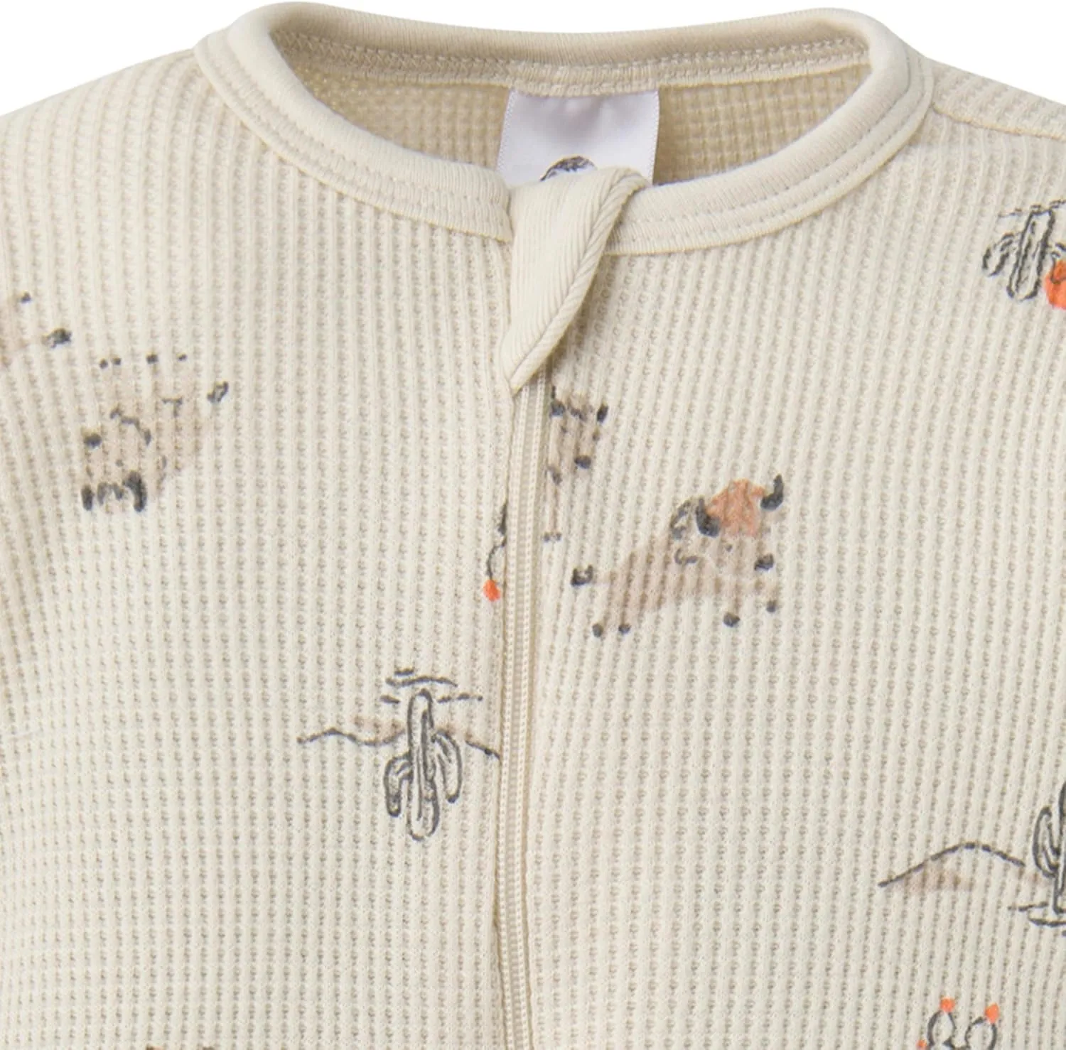 Gerber Unisex Baby 2-pack 2-way Zip Thermal Footed Sleep 'N Play
