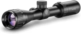 HAWKE Vantage 2-7x32 AO Mil-Dot Waterproof Fogproof Shockproof Aluminium Hunting Scope or Vantage 2-7x32 AO Mil-Dot Hunting Scope with Match Mount 2-Piece 1in Medium Weaver Scope Rings (Bundle)