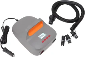 High Pressure Air Pump Paddle Board Electric Air Pump 20PSI Fast Inflation Deflation with LCD Screen for Stand Up Paddle Boards Inflatable Tents Boats ABS Material 1927g