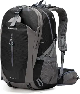 Hiking Backpack 40L Waterproof Hiking Daypack with Rain Cover, Outdoor Trekking Travel Backpacks for Men Women