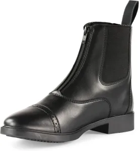 HORZE Wexford Women's Equestrian Synthetic Leather Zip-Up Schooling Paddock Boots
