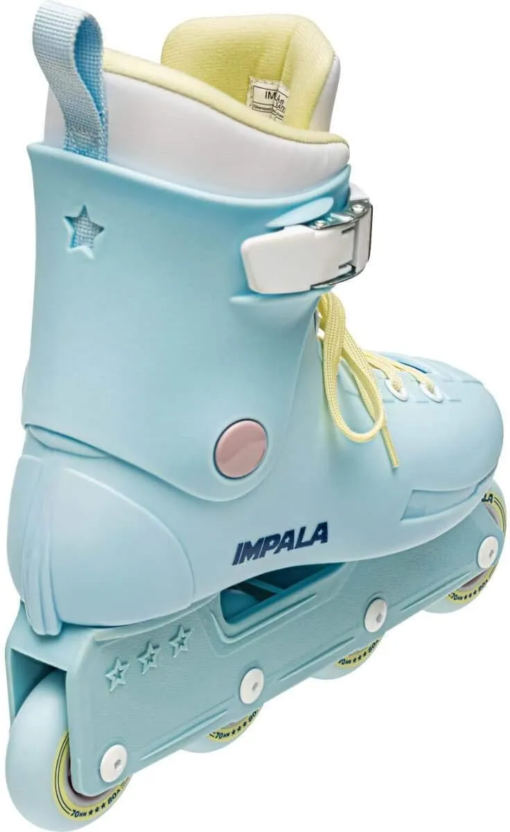 Impala Lightspeed Inline Skate - Sky Blue/Yellow