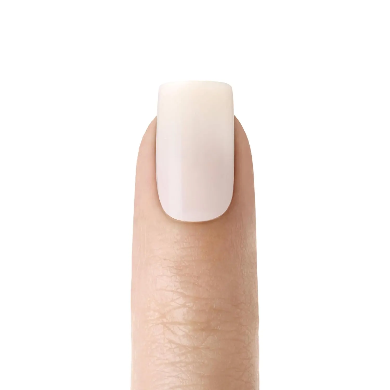 KISS Salon Acrylic Natural Press On Nails, Nail glue included, 'Rare', Nude, Short Size, Squoval Shape, Includes 28 Nails, 2g Glue, 1 Manicure Stick, 1 Mini File