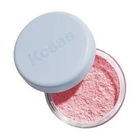 Kosas Cloud Set Loose Powder  Translucent Setting   Blurring Talc-Free Face Powder in Translucent Candy (Ultra Sheer Pink)