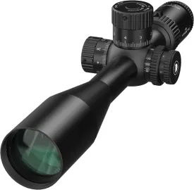LHD 8-32X56 Rifle Scope, First Focal Plane, FFP Rifle Scope,6 Levels Illuminated Reticle, Zero Stop 34mm Tube