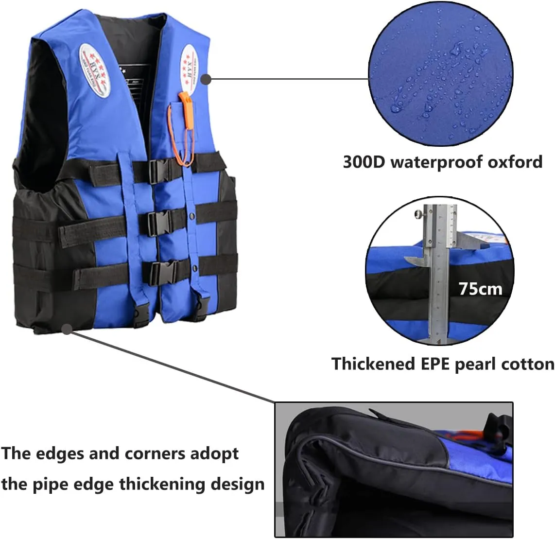 lifejackets for Adults,lifevest Lightweight Swim Vest for Water Sports Fishing Sailing Surfing and Boating,Kayak Jacket with Adjustable Straps