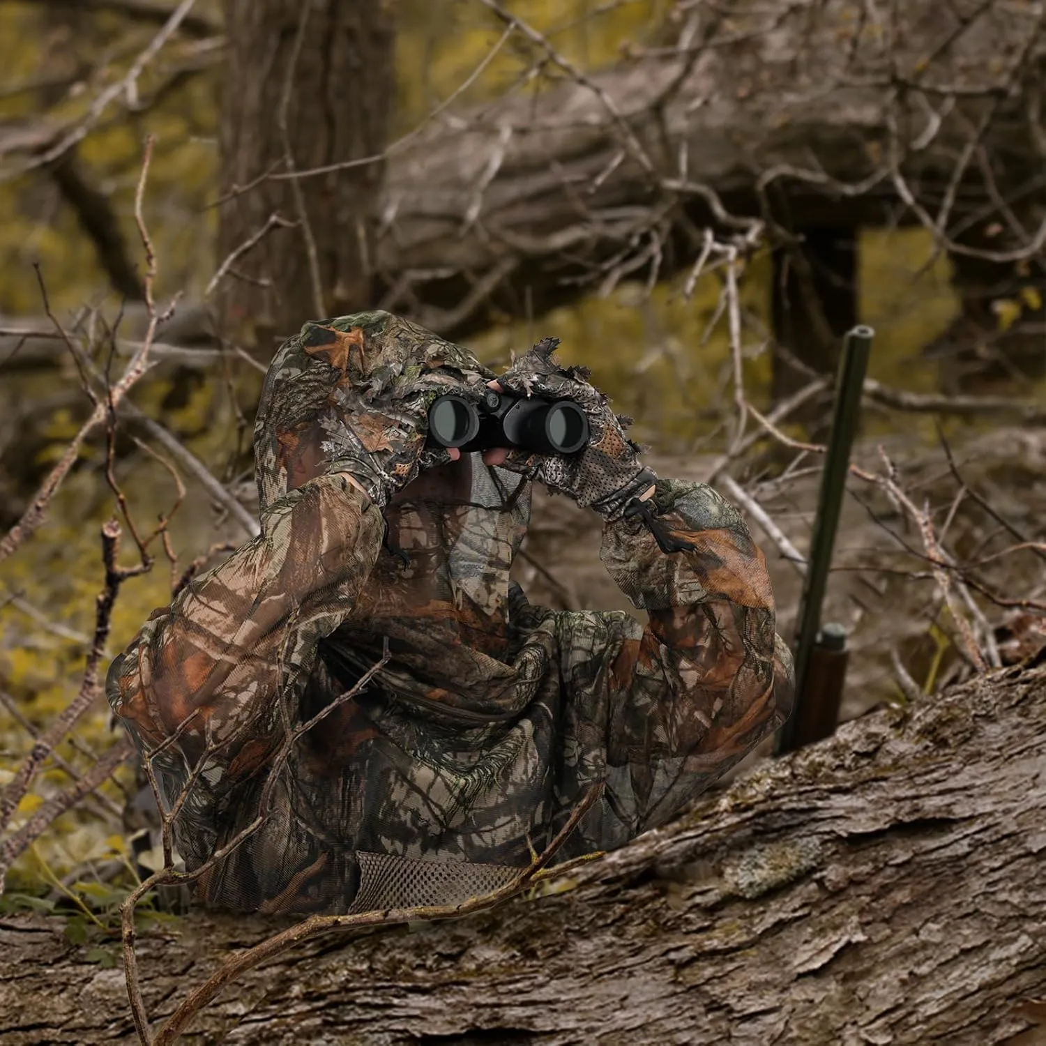 LOOGU Mosquito Suits, Net Bug Pants & Jacket Hood Sets - Ultra-fine Mesh - With Fishing, Hiking, Camping and Gardening
