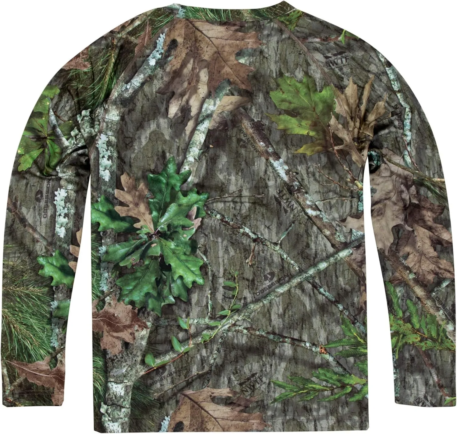 Mossy Oak Camo Hunting Shirts for Men Long Sleeve