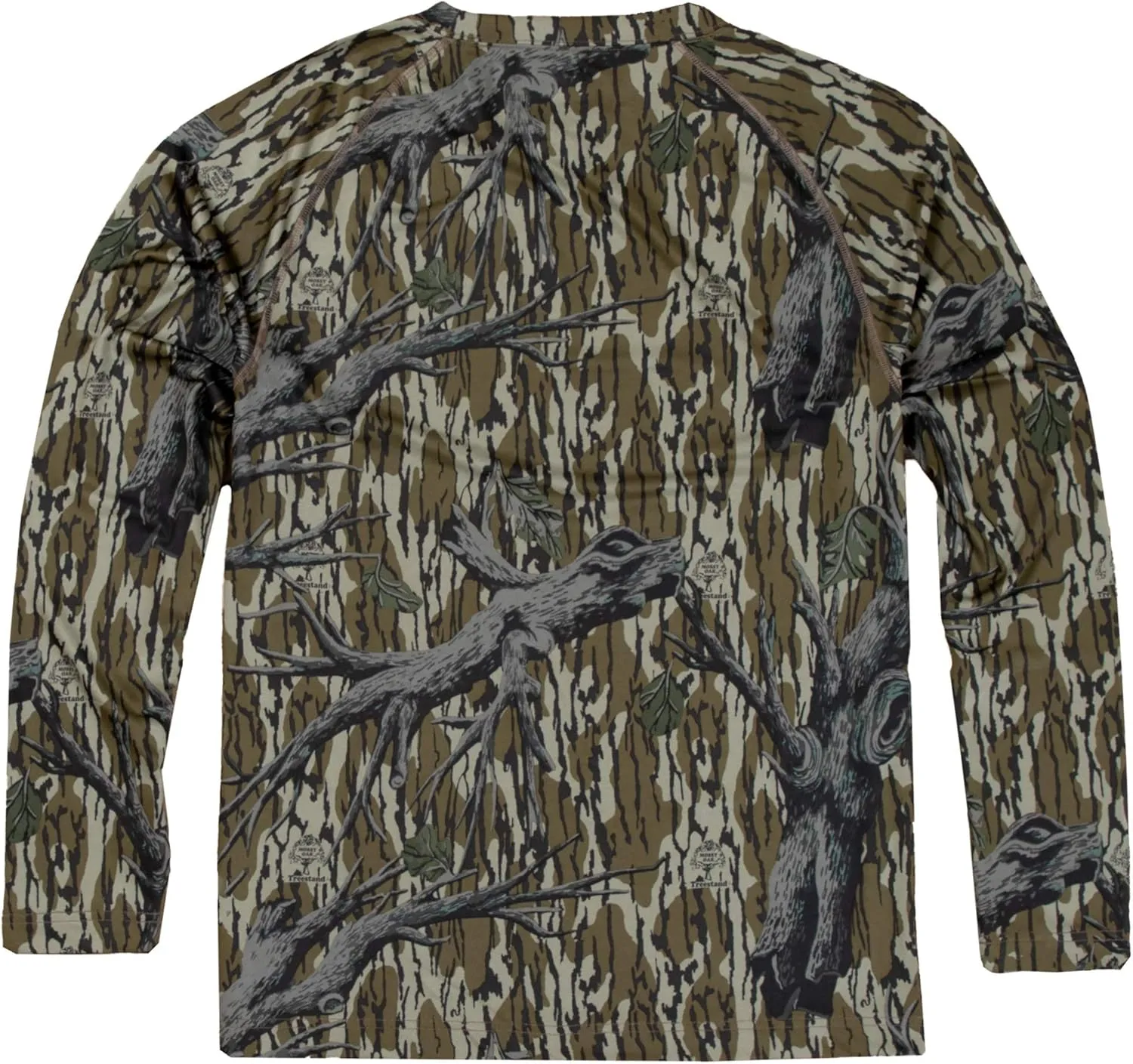 Mossy Oak Camo Hunting Shirts for Men Long Sleeve
