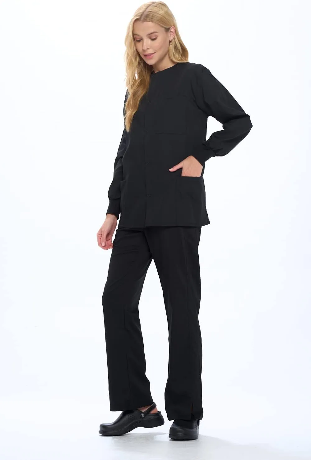 Natural Uniforms Warm Up Scrub Jacket