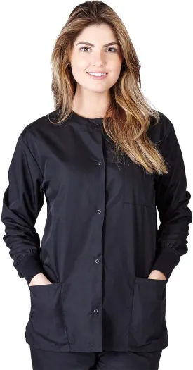 Natural Uniforms Warm Up Scrub Jacket