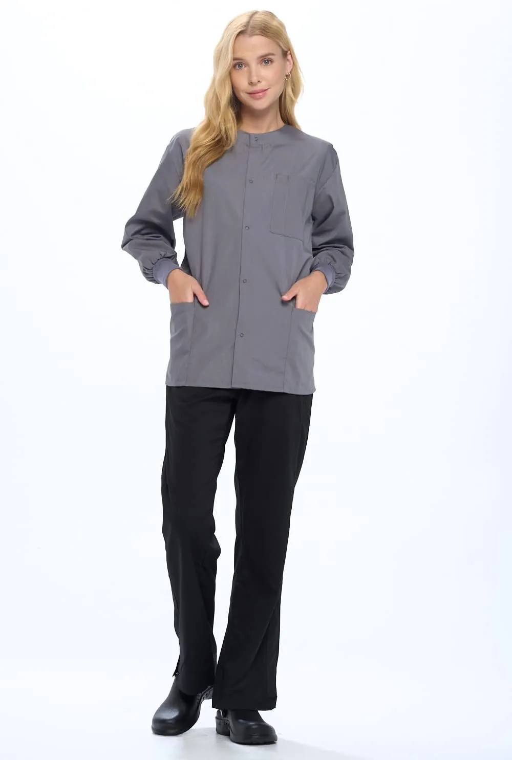 Natural Uniforms Warm Up Scrub Jacket