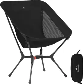 Naturehike Snap Camping Chair, Portable Backpacking Chair with Storage Bag, Lightweight & Compact Folding Camp Chair