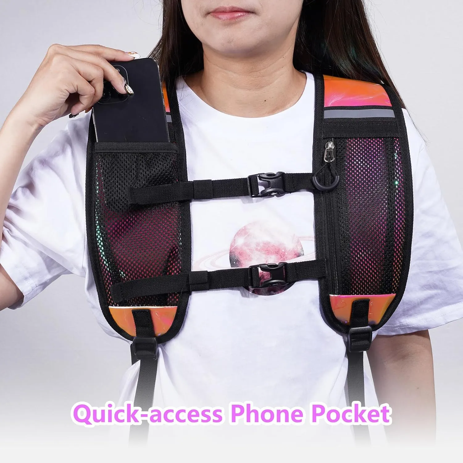 NOOLA Rave Hydration Backpack, Water Backpack with 2L Water Bladder, Festival Essential Accessories for Women Men