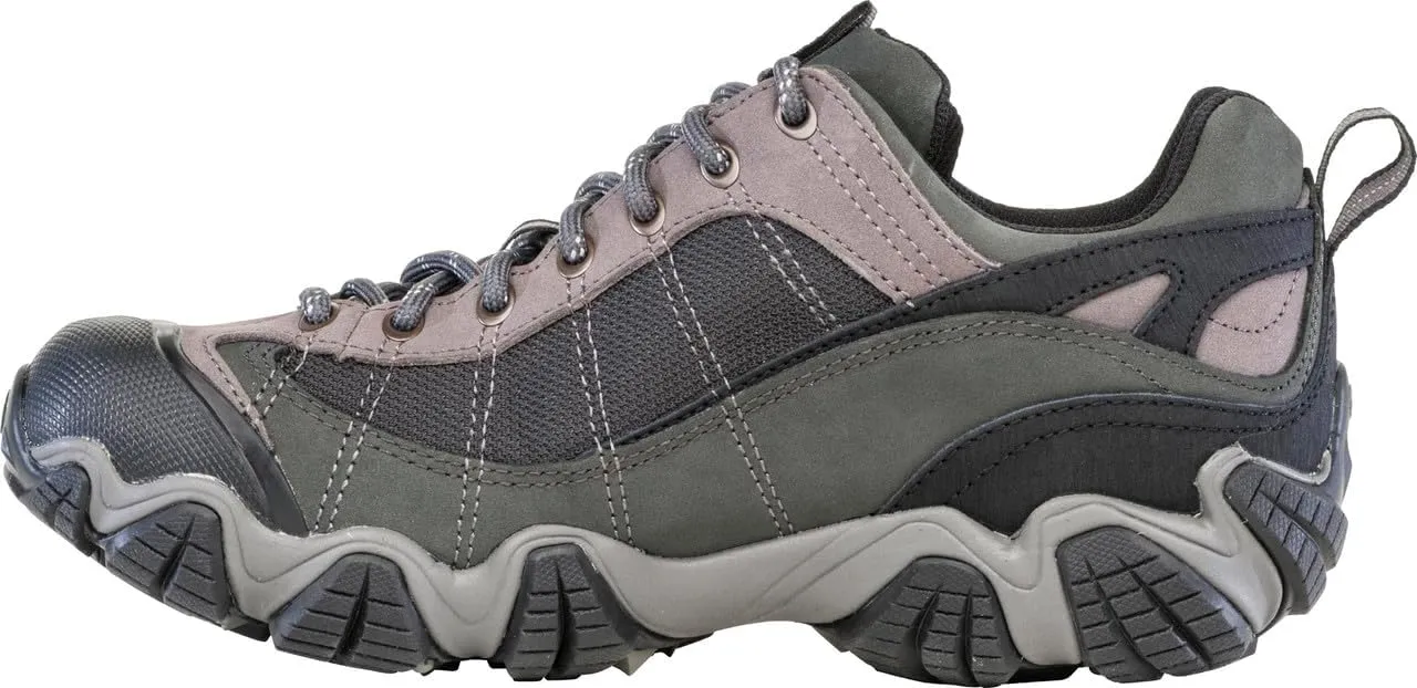 Oboz Men's Firebrand II Low B-Dry, Gray, 10.5
